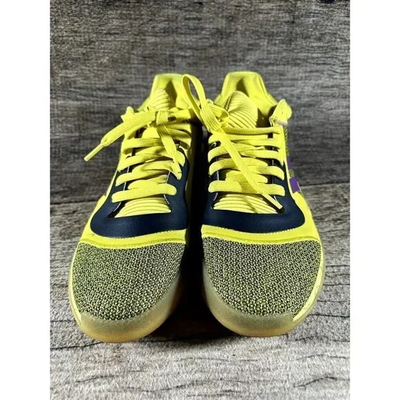 Adidas Marquee Boost Low Yellow/Purple Lakers Edition (Men's Size 11.5) Athletic Shoes